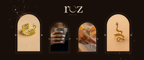 This Season's Hottest Gold Coated Ring Trends