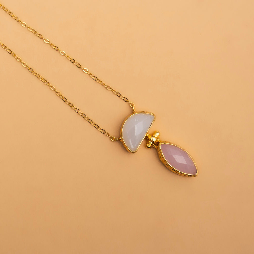 [STONE HENgE] 韓国☆14K Rose Gold☆Polaris Necklace Designer fashion, Seoul-fully created | W Concept